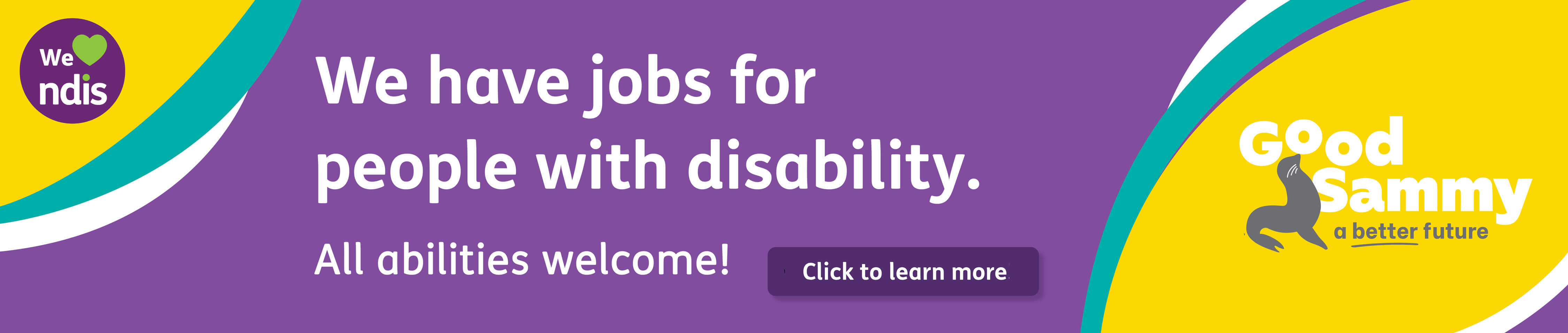 Jobs for people with disability. Click to learn more. 